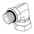 Tompkins Hydraulic Fitting-Steel10MOR-08FPX 90 6901-10-08